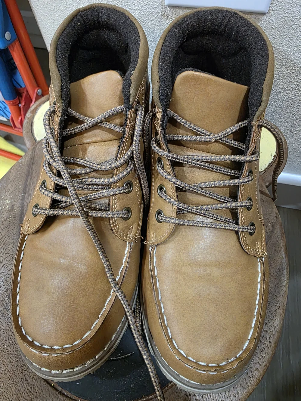The Children's Place Brown Lace-Up Kids Boots
